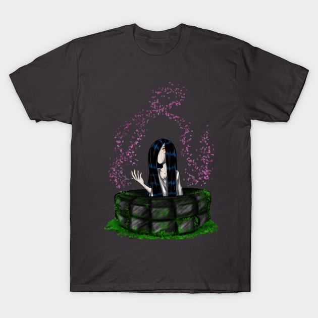 Sadako in Spring T-Shirt by Trainerbang